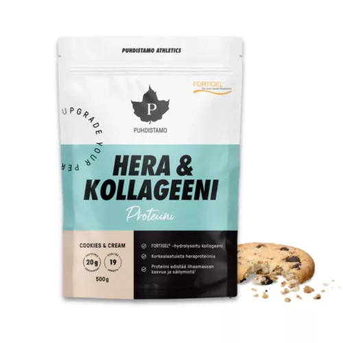 Puhdistamo HERA Whey Protein + Kollagén Süti és Krém - 500g